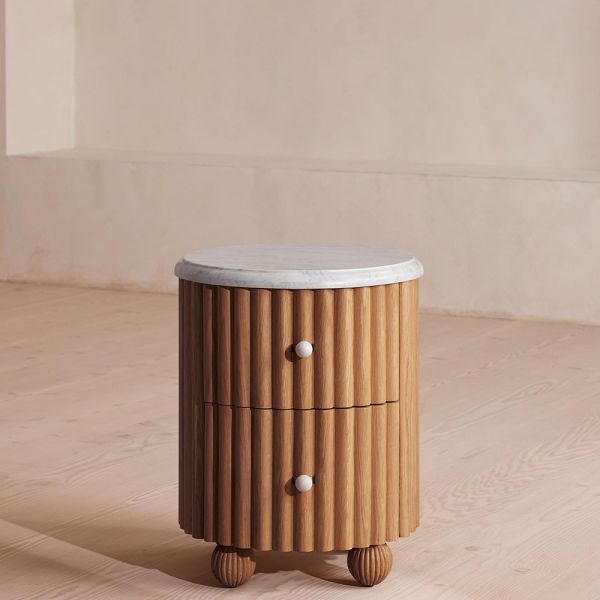 Marble Top Side Table