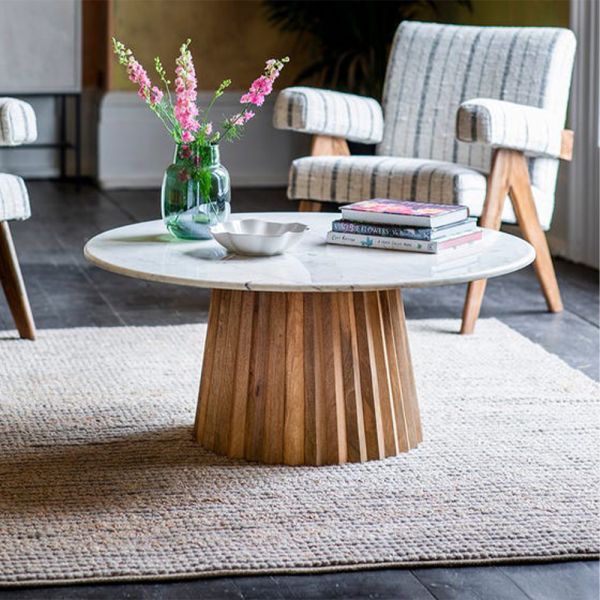 Westbourne Marble Round Coffee Table