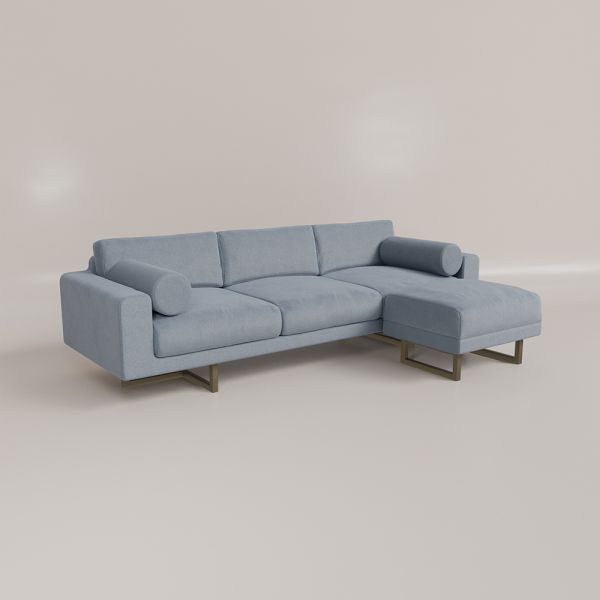 Chrome Multi-Seater Modular Sofa
